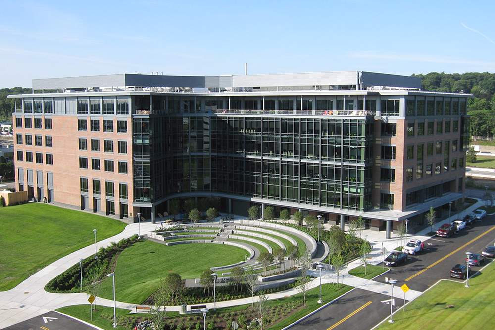 TripAdvisor's current office in Needham, Massachusetts