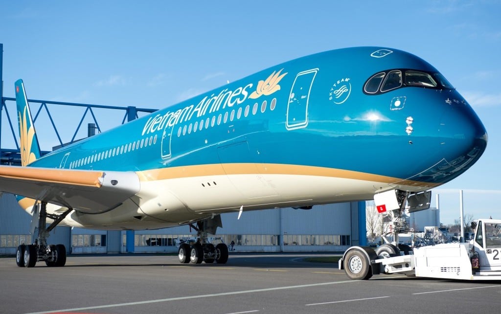 A Vietnam Airlines Airbus A350