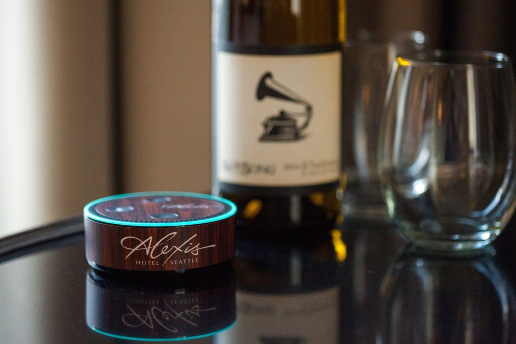 Amazon Alexa Volara hotel voice