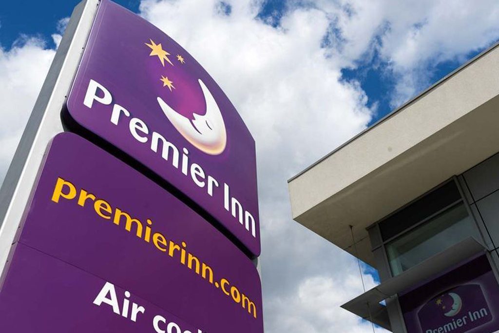 premier inn sign
