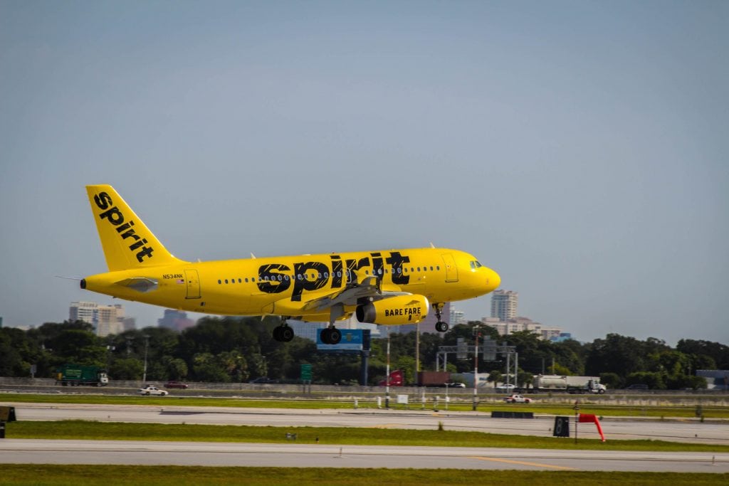 spirit airlines a319. credit: spirit
