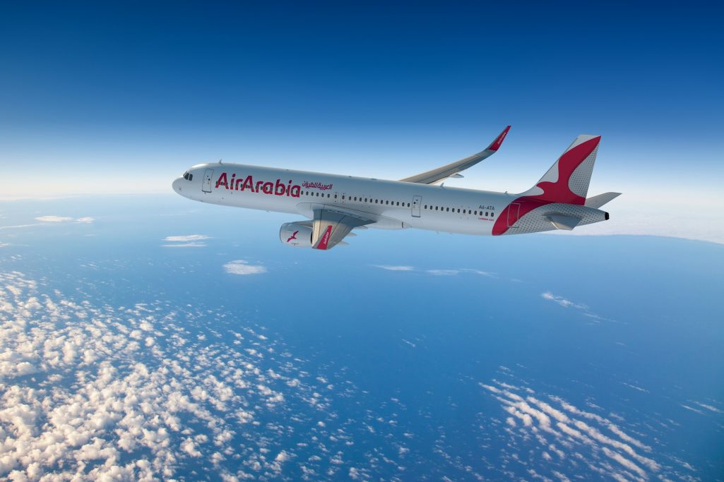 A file image of an Air Arabia aircraft.