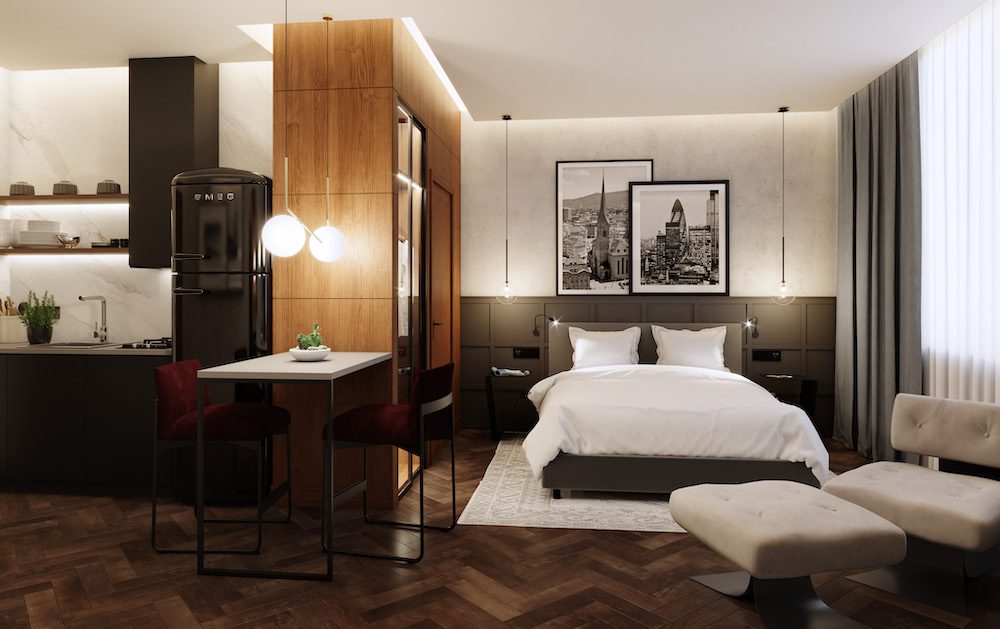 Radisson premium apartment studio.