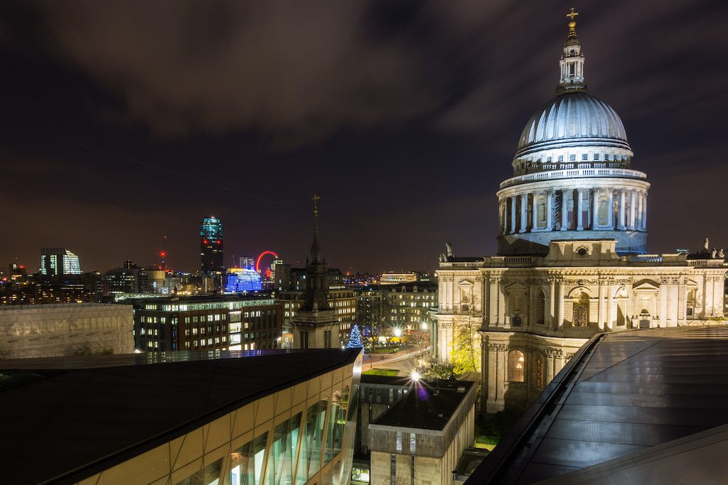 A view of London's skyline