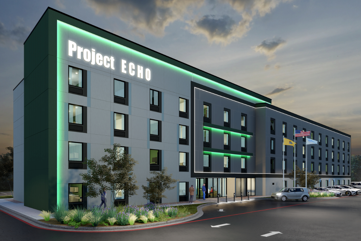 Wyndham Exterior Rendering Project ECHO march 2022 source wyndham