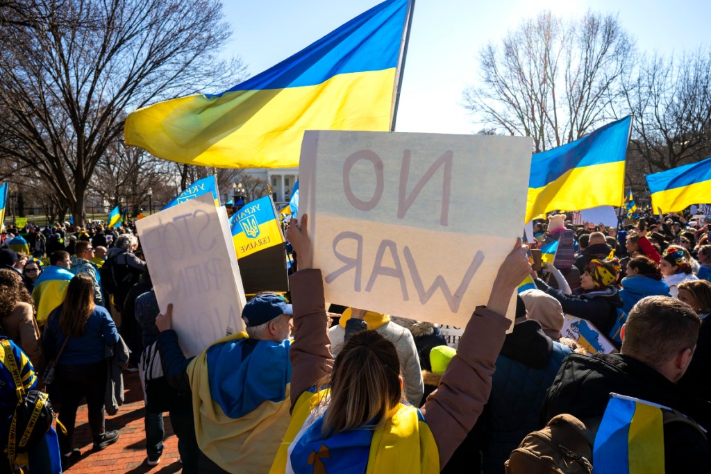 mike maguire rally for peace in ukraine outside white house washington dc source flickr creative commons
