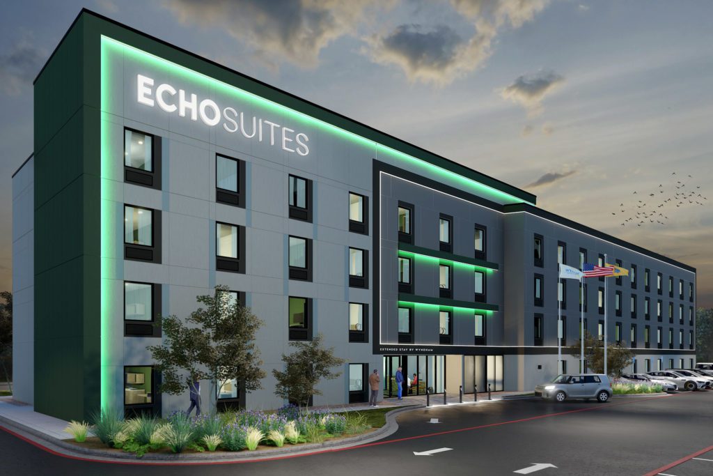 ECHO Suites by Wyndham Rendering. Source: Wyndham.