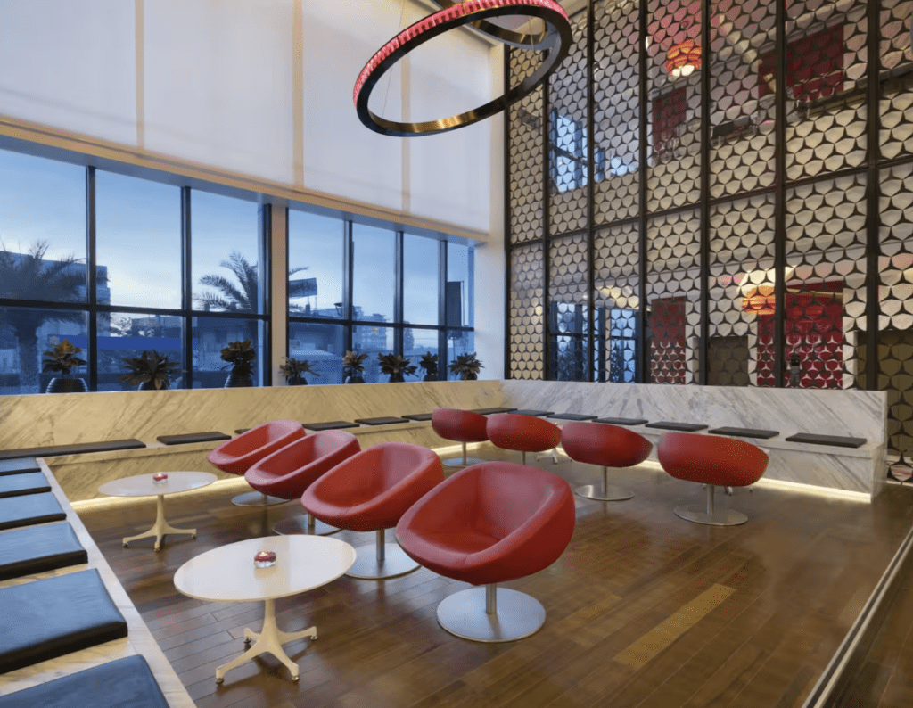 Lobby at Howard Johnson by Wyndham Bengaluru Hebbal. Source: Wyndham.