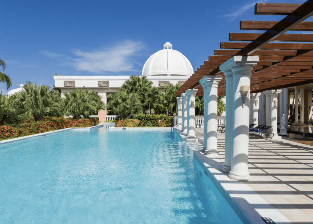 Outdoor pool area at Grand Palladium Lady Hamilton, All Inclusive Resort & Spa, Jamaica. Source: Wyndham