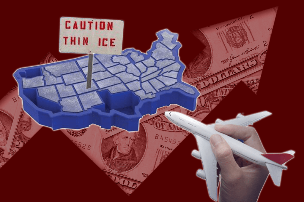 Illustration documenting concerns for U.S. airlines