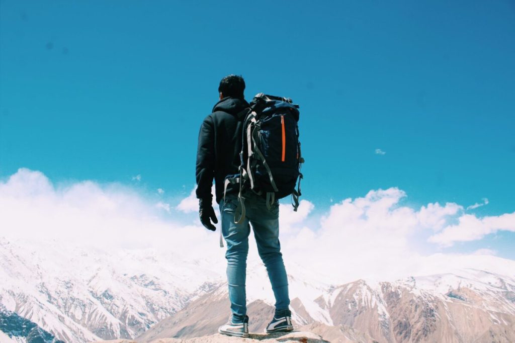 An Indian traveler.