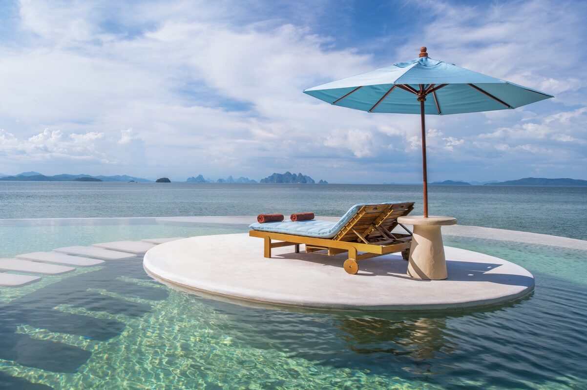A quiet spot in luxury