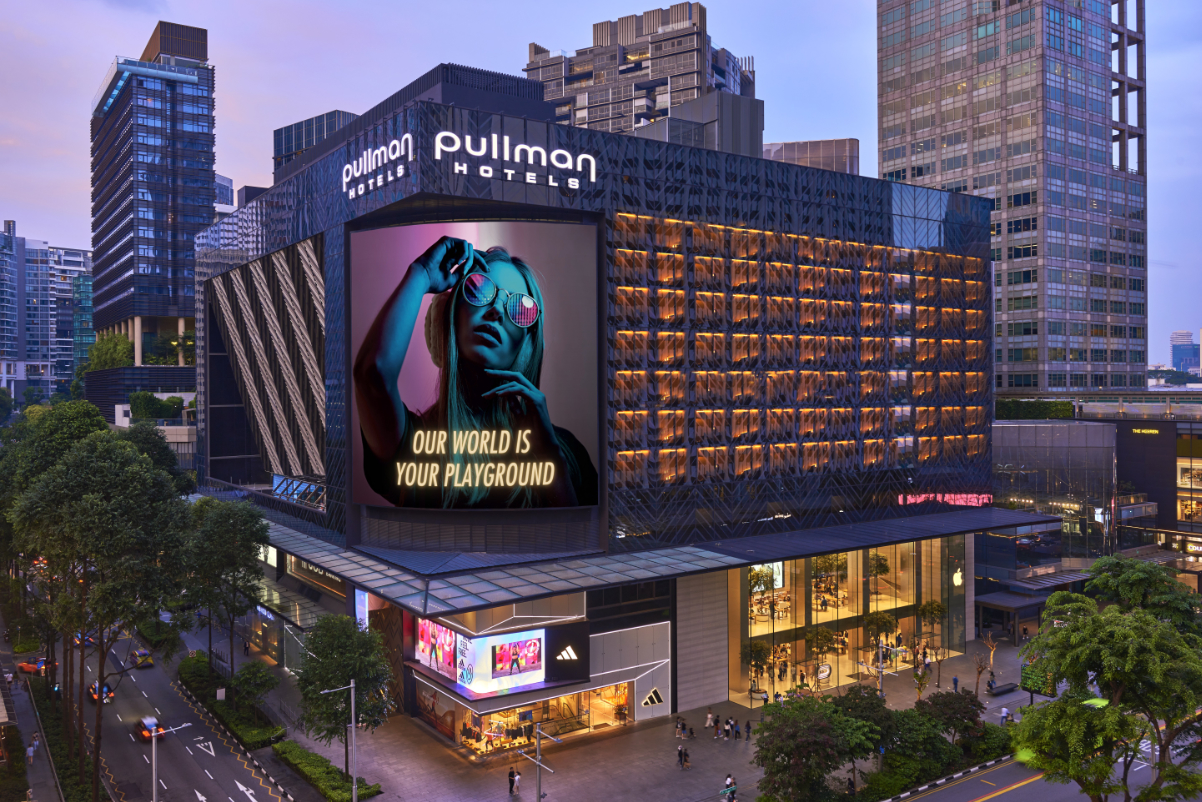 Exterior facacde of Pullman Singapore Orchard source accor