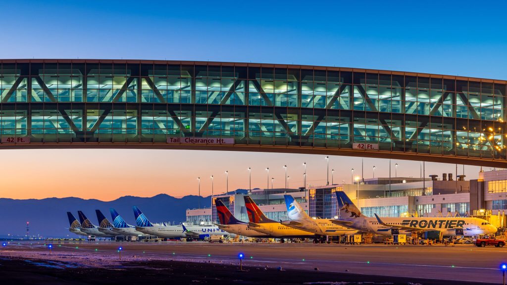 Denver International Airport - Terminal Bridge