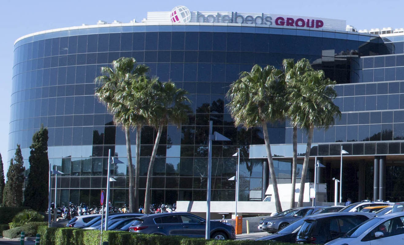 A view of Hotelbeds' headquarters in Palma de Mallorca, Spain.