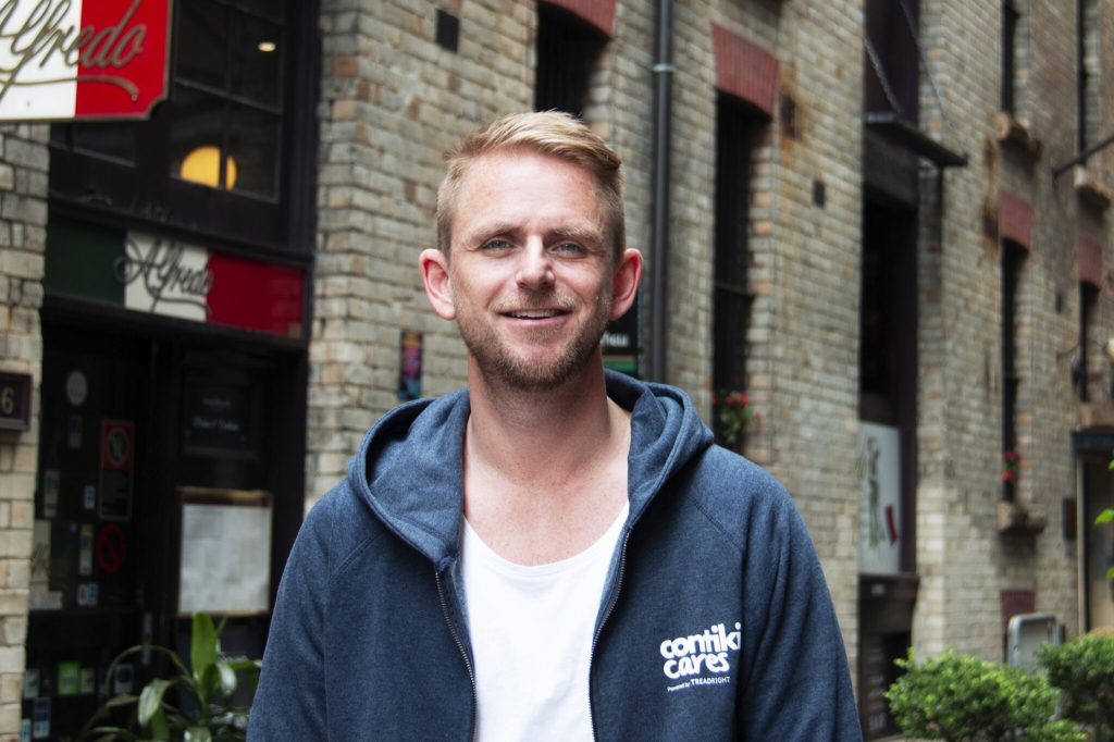 Head shot of Contiki CEO, Adam Armstrong