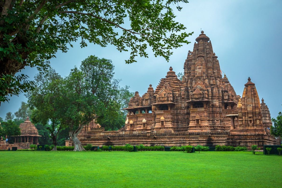 India has 42 world heritage sites, including the Khajuraho Group of Temples in Madhya Pradesh.