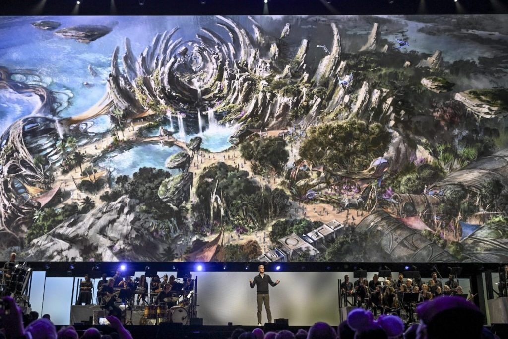 Disney presenting its plans for the new Animal Kingdom park