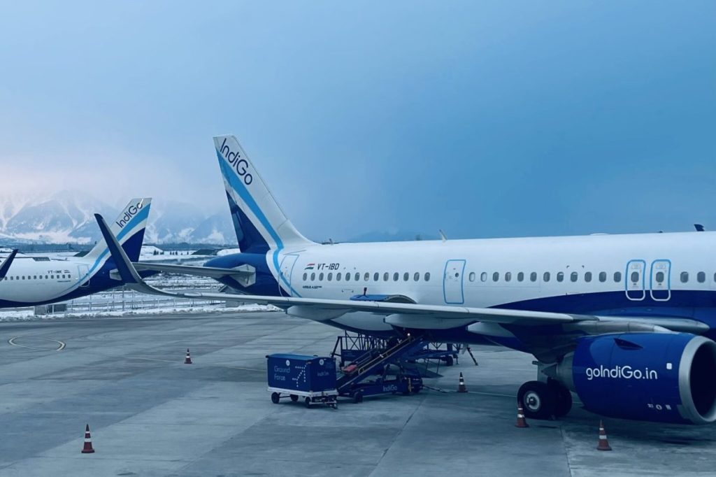 IndiGo flights in Srinagar, India