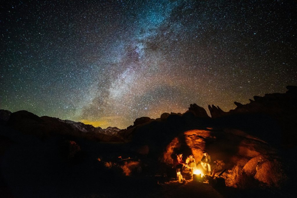 Glowing stars