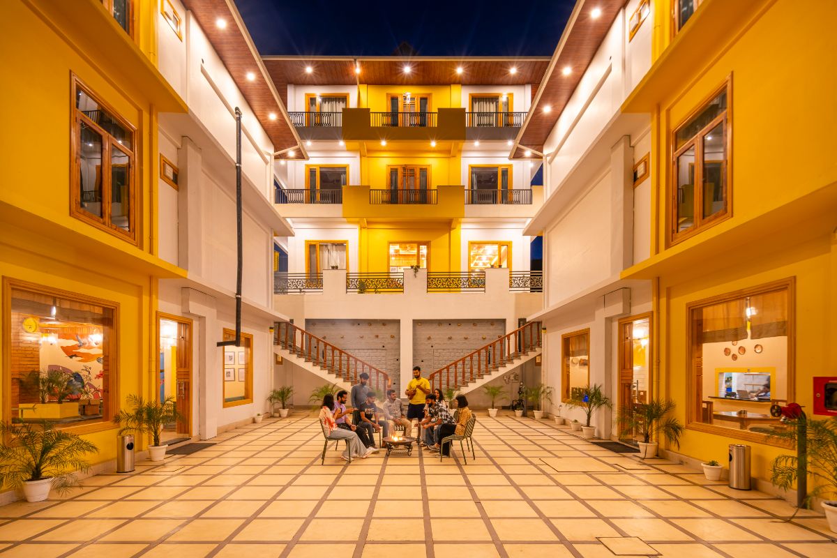 The Hosteller property in Chakrata, Uttarakhand.