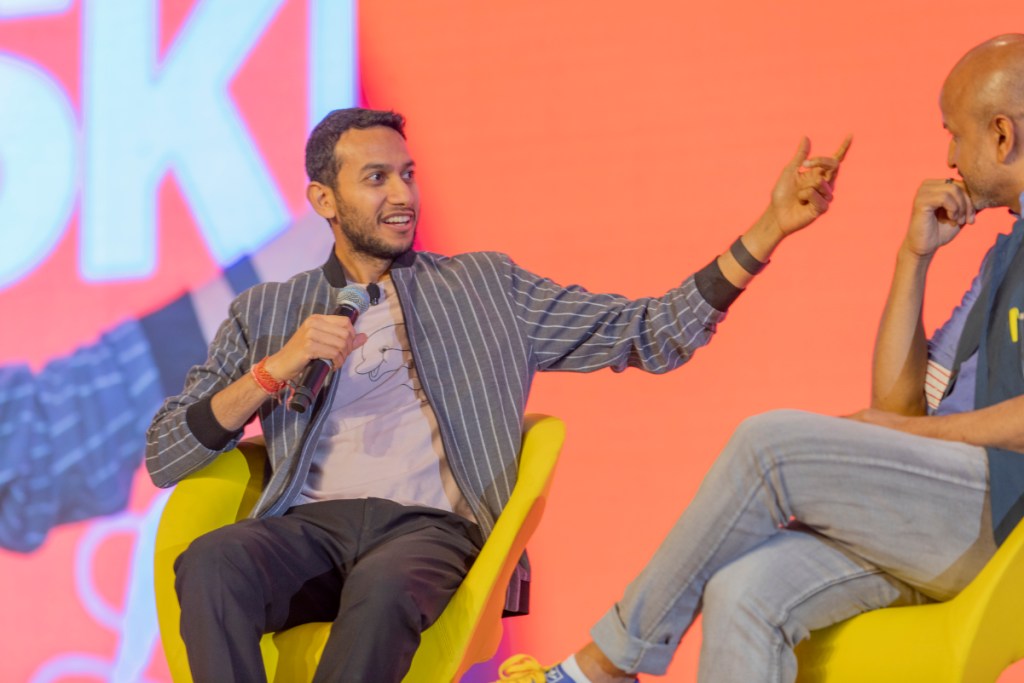 Ritesh Agarwal, CEO of Oyo, at the Skift India Summit 2024.