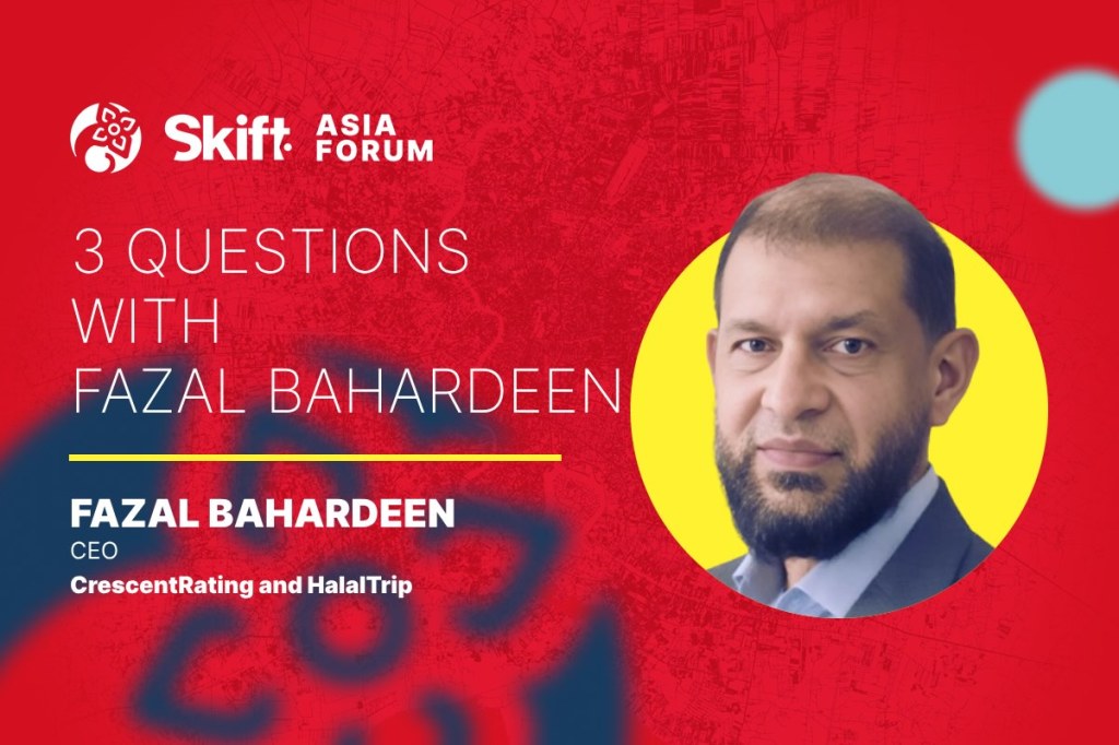 Skift Asia Forum Speaker Template Fazal Bahardeen - CEO, CrescentRating and HalalTrip