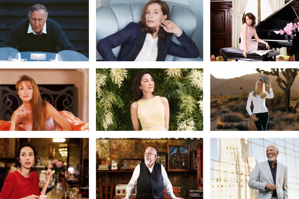 some of the celebrities that have featured in mandarin oriental ads for its i am a fan campaign