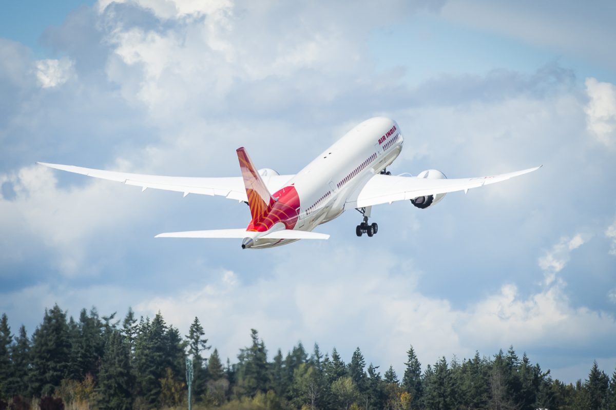 A file image of an Air India Boeing 787-8.