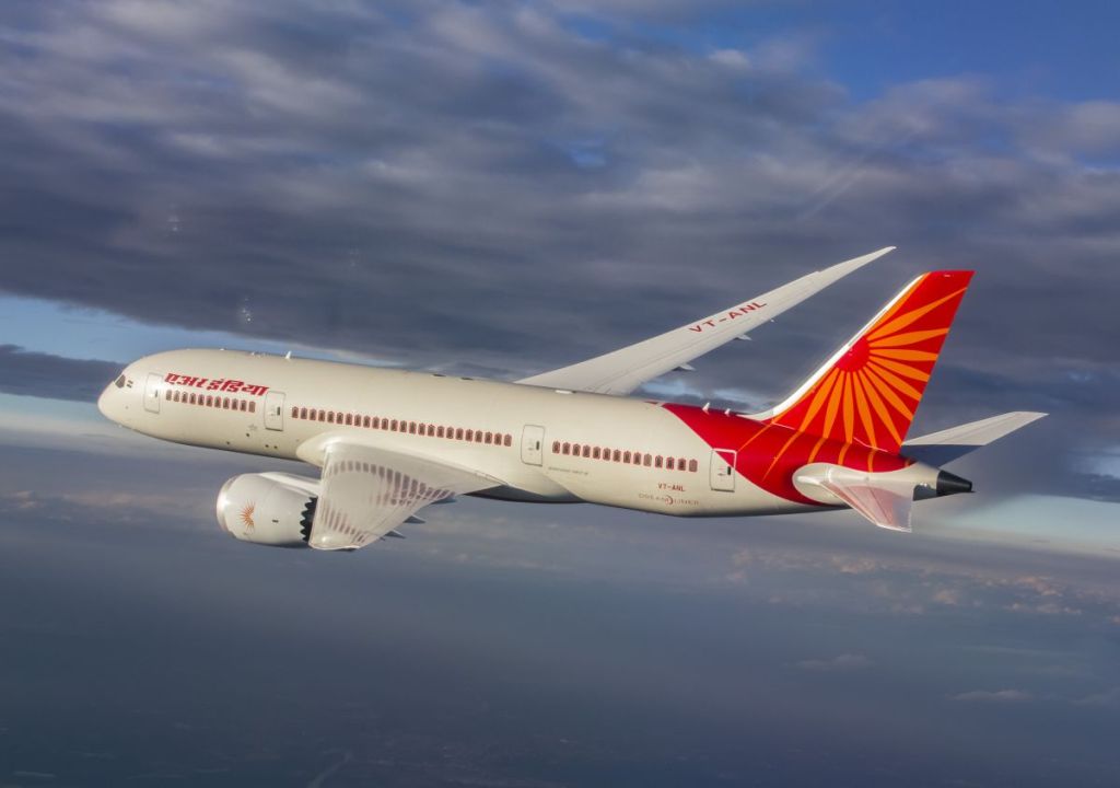 An Air India Boeing 787-8 Dreamliner.
