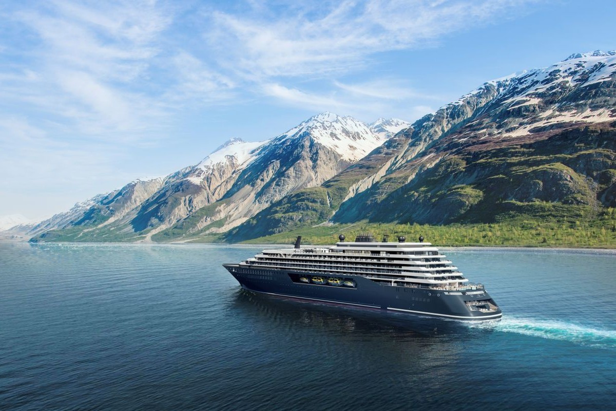 Cruise ship exterior