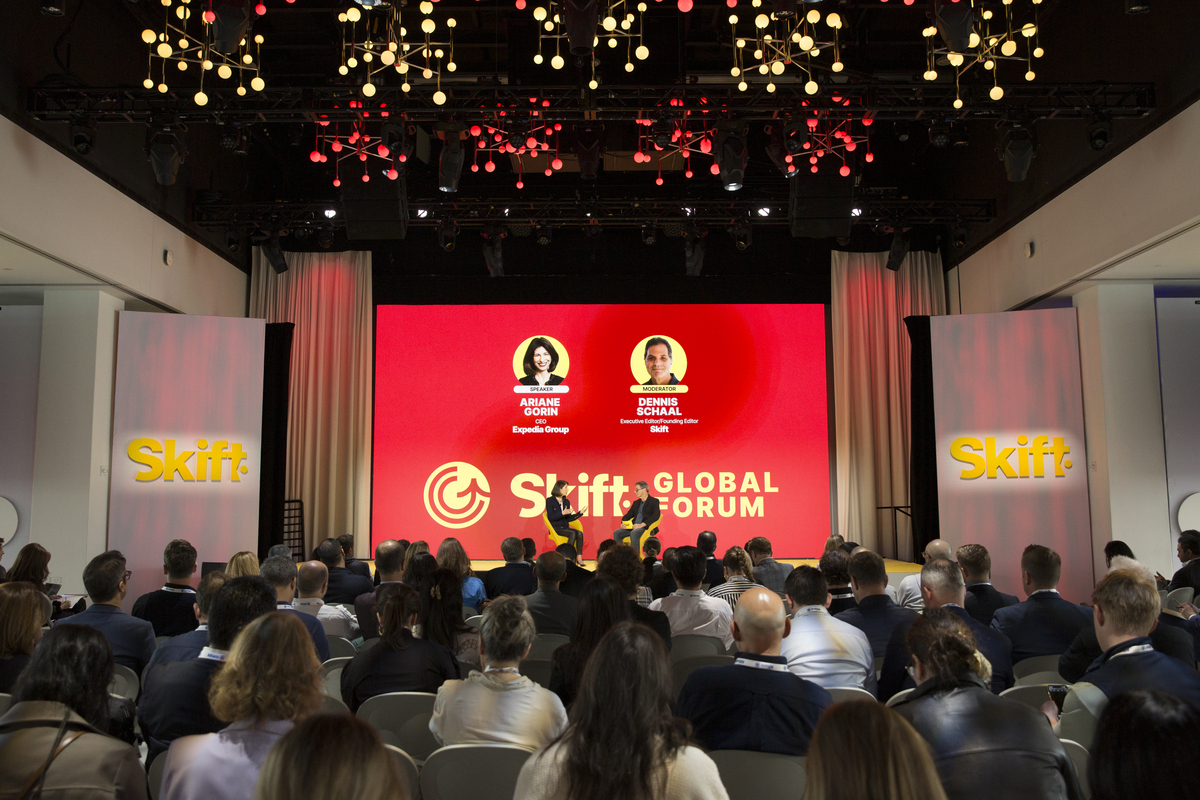 Expedia Group CEO in conversation with Skift Executive Editor at Skift Global Forum
