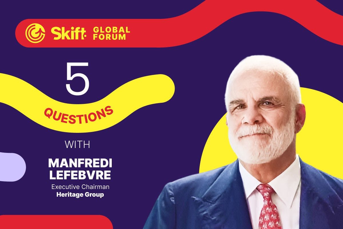Skift Global Forum Speaker Feature - Manfredi Lefebvre