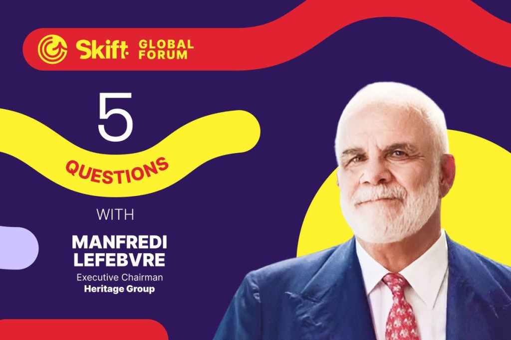 Skift Global Forum Speaker Feature - Manfredi Lefebvre