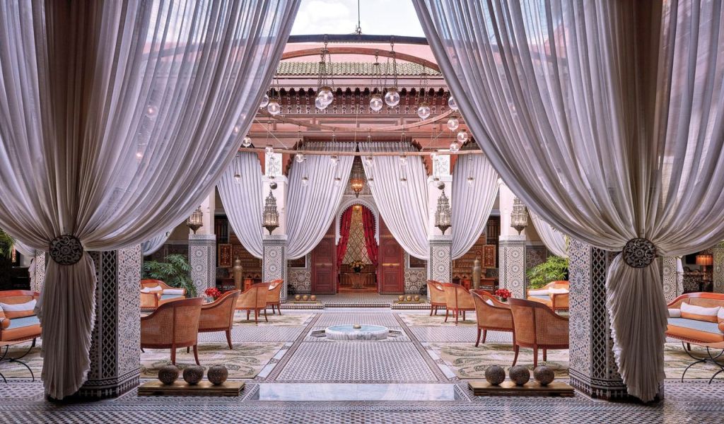 Royal Mansour Marrakech lobby