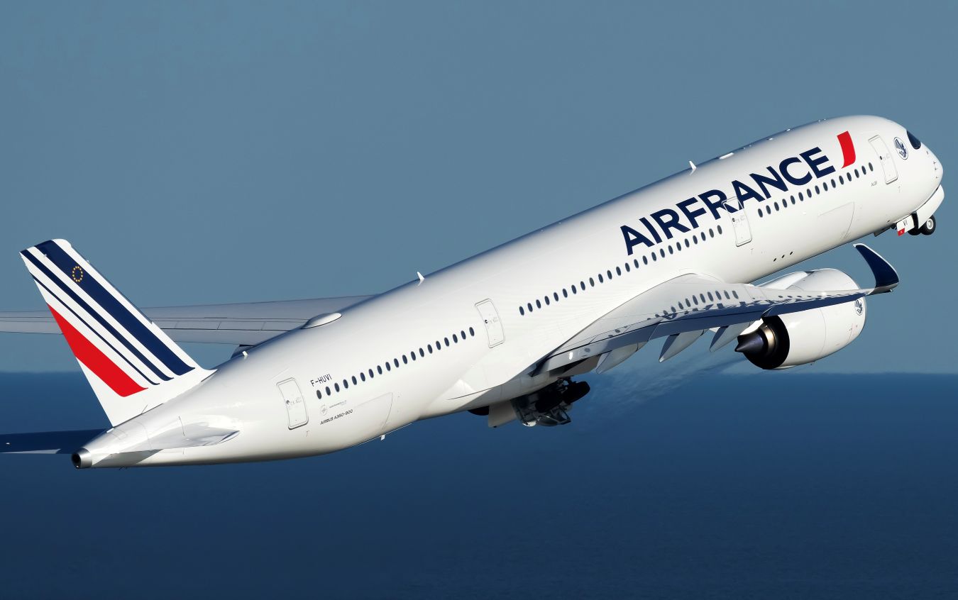 An Air France Airbus A350-900.