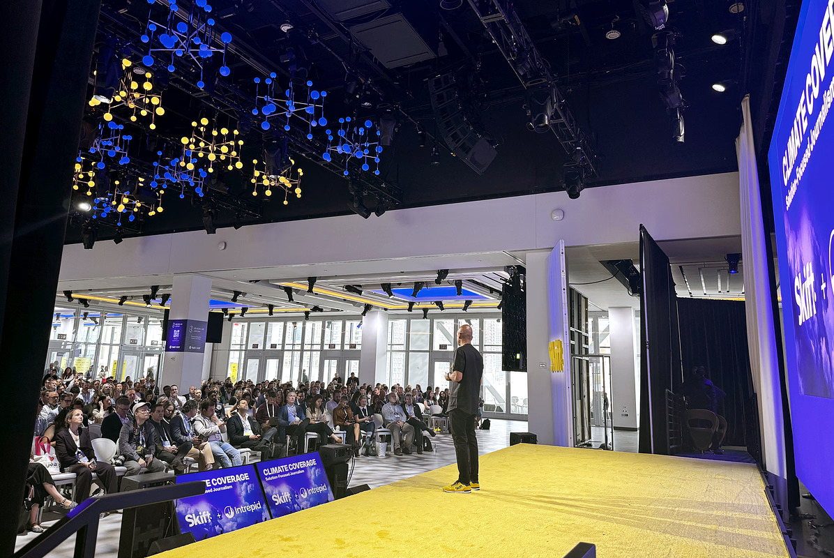 skift global forum behind the scenes - a view from the backstage