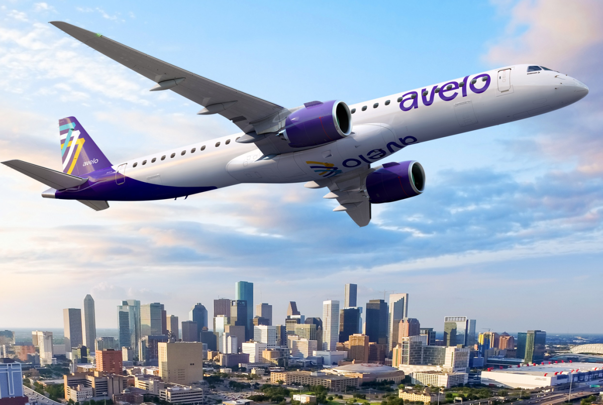 A digital render of the new Avelo E2