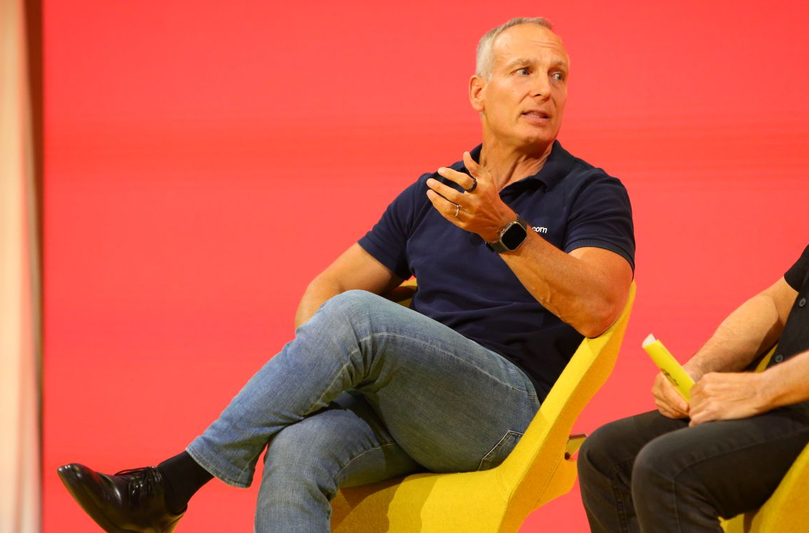 Booking Holdings CEO, Glenn Fogel at Skift Global Forum 2025.