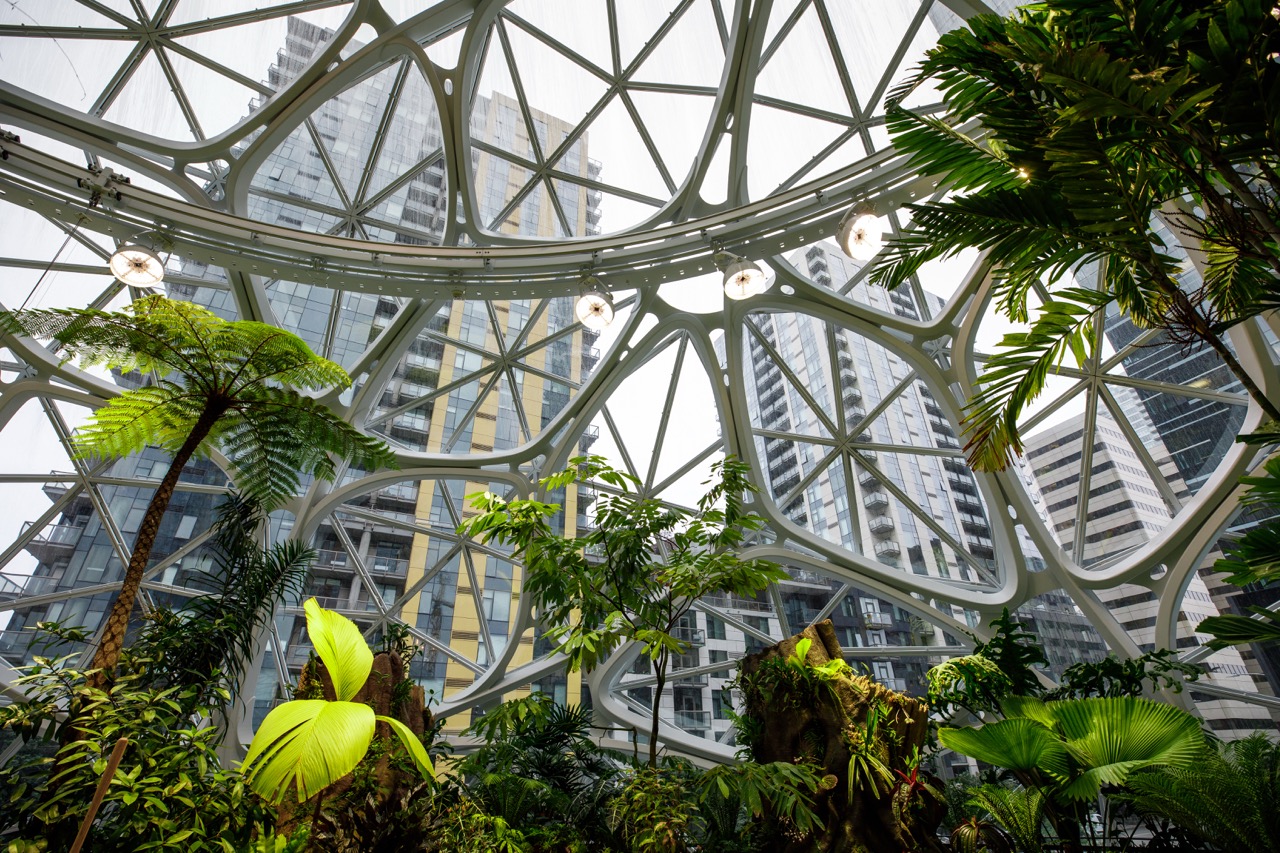 Amazon Spheres at HQ