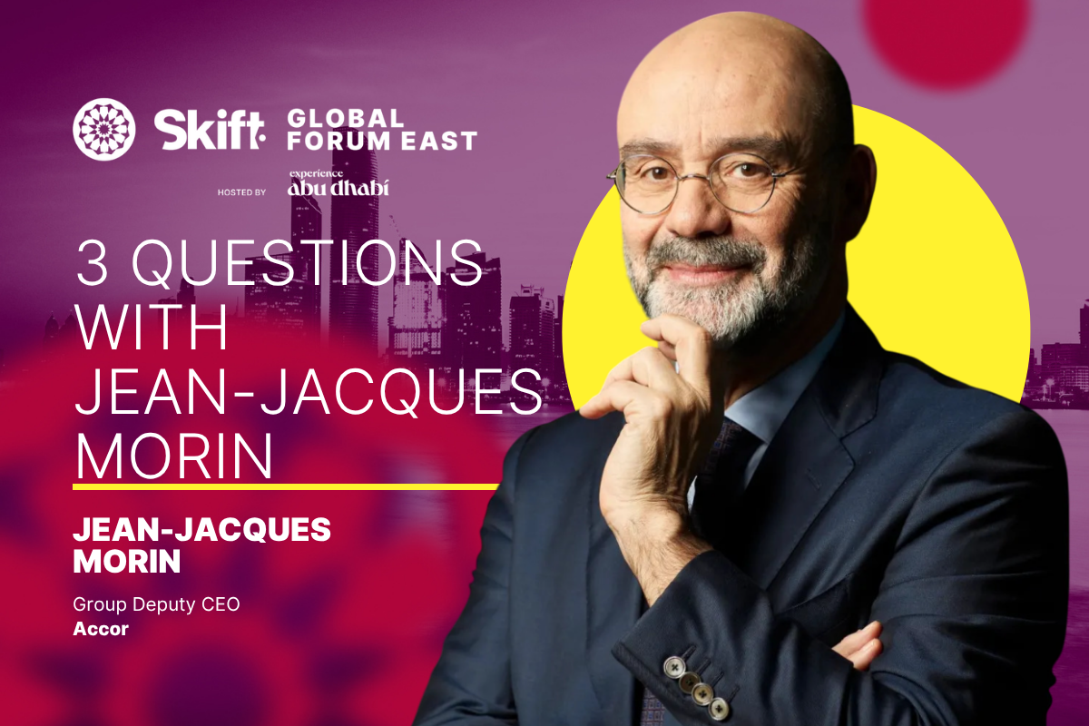 Skift Global Forum East Speaker Features - Jean-Jacques Morin Accor