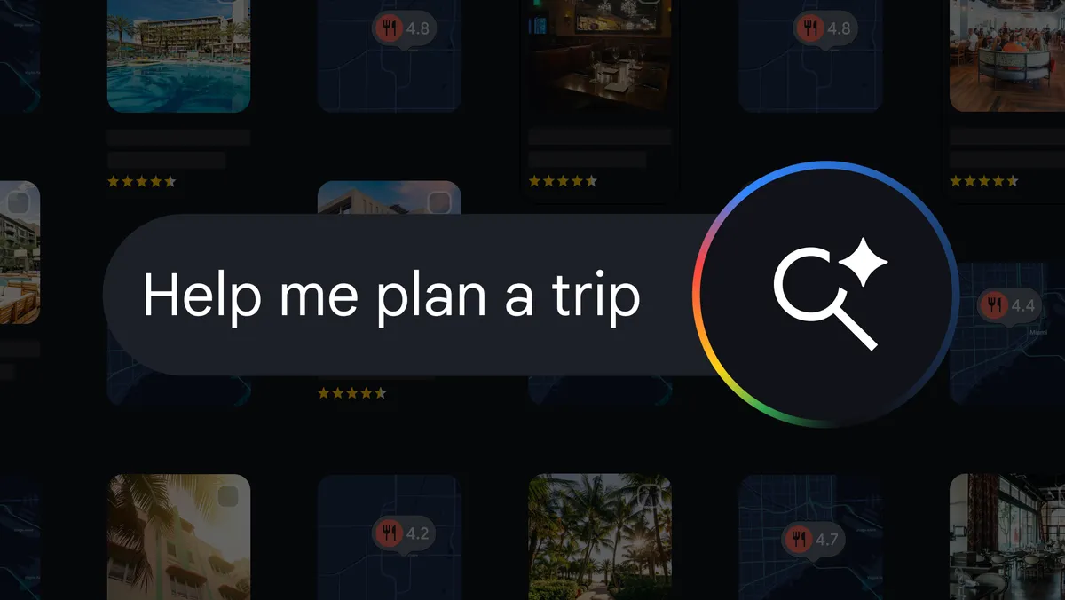 Google agentic AI travel booking tool