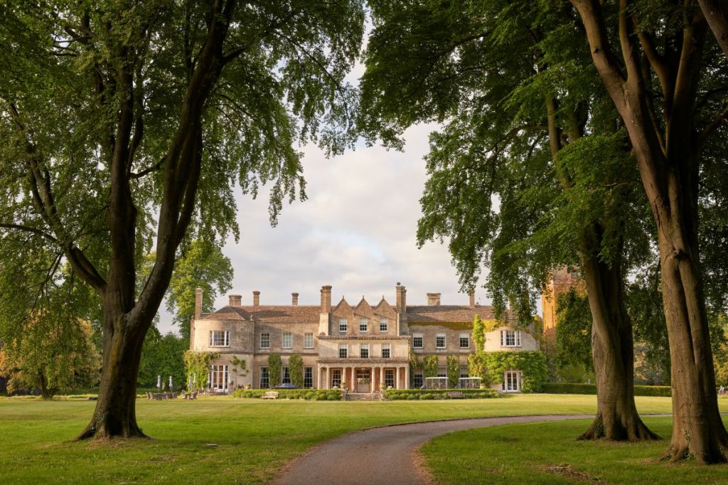 Luxury hotel exterior