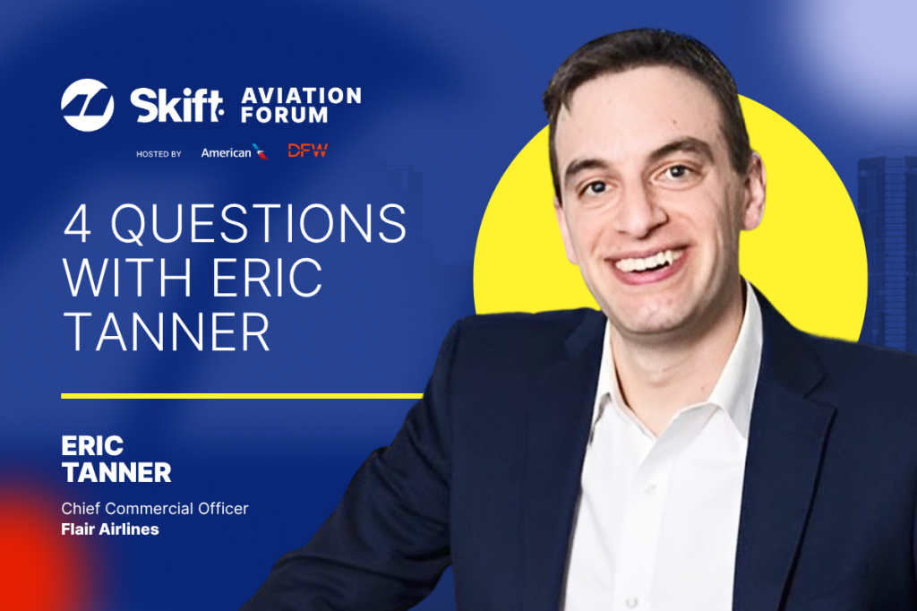 Skift Aviation Forum Speaker Features - Eric Tanner Flair Airlines