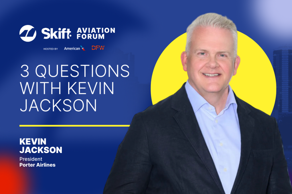 Skift Aviation Forum Speaker Features - Kevin Jackson Porter Airlines President