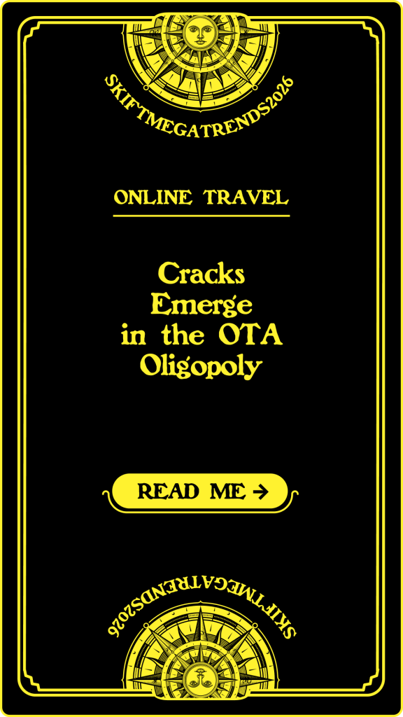 Cracks Emerge in the Online Travel Agency Oligopoly