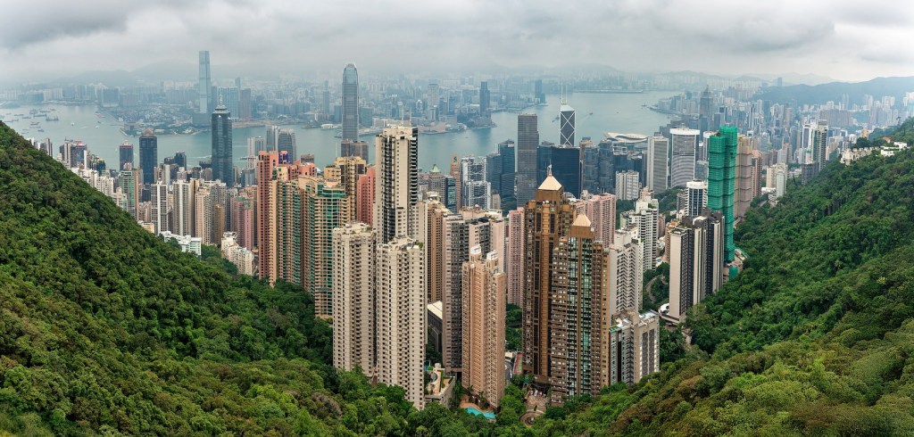Victoria Peak in Hong Kong
