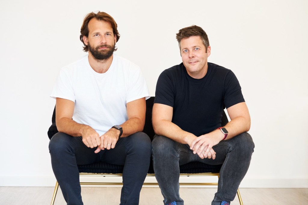 Founder Richard Valtr and CEO Matt Welle of Mews.