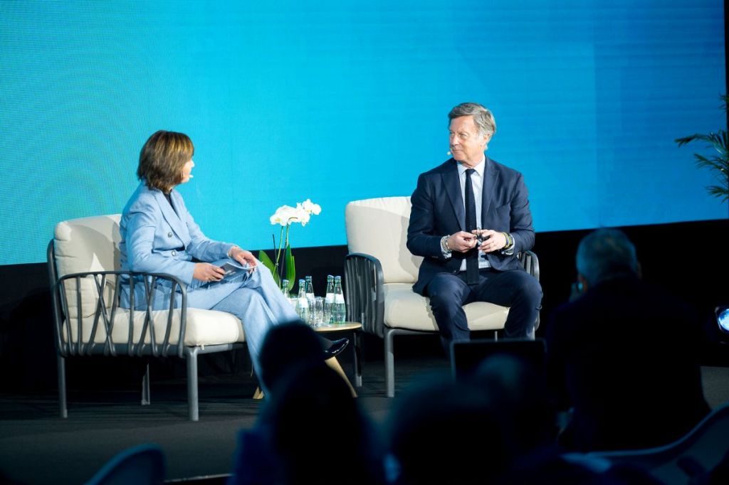 on stage interview