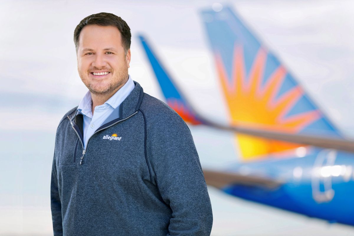 A photograph of Greg Anderson - Allegiant CEO